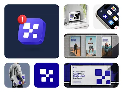 Pixer Company Logo & Brand Identity brand identity brandidentity branding cameratech designsystem digitalaesthetic futuristicdesign graphic design graphicdesign illustration logodesign minimaldesign minimalist logo modernbranding moderndesign motion graphics pixelperfect shootsmart techbranding visualidentity