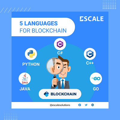 Blockchain Post animation branding design graphic design illustration logo motion graphics typography ui vector