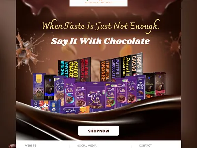 Chocolate Post animation branding design graphic design illustration logo motion graphics typography ui vector