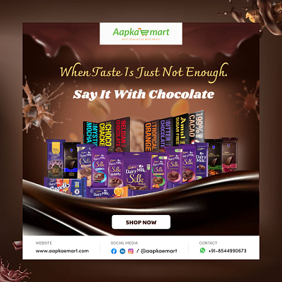 Chocolate Post animation branding design graphic design illustration logo motion graphics typography ui vector
