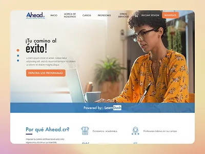 Ahead Landing Page Version 2