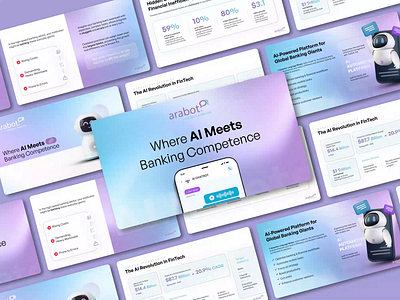 Arabot Pitch Deck Design ai pitch deck ai pitch deck design clean pitchdeck minimal minimal pitch deck minimal presentation minimal presentation design minimalistic design presentation pitch deck design pitchdeck sleek presentation design
