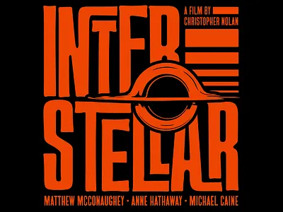 Interstellar branding design faelpt illustration instagram interstellar lettering type typedesign typography ui