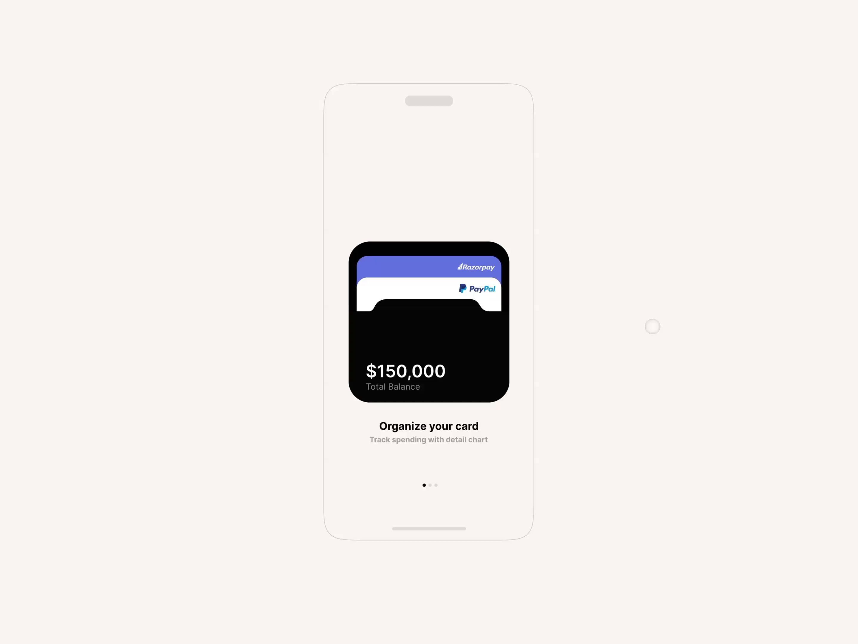 Example of Wallet Card Stack Animation - Figma Freebie