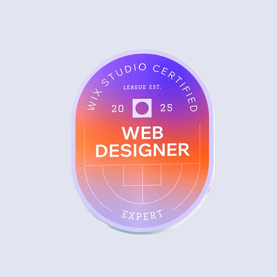 Wix Studio League Expert in Spline : 3d Badge 3d 3d design 3d logo animation badge badge design motion graphics spline spline 3d spline tool wix wix studio