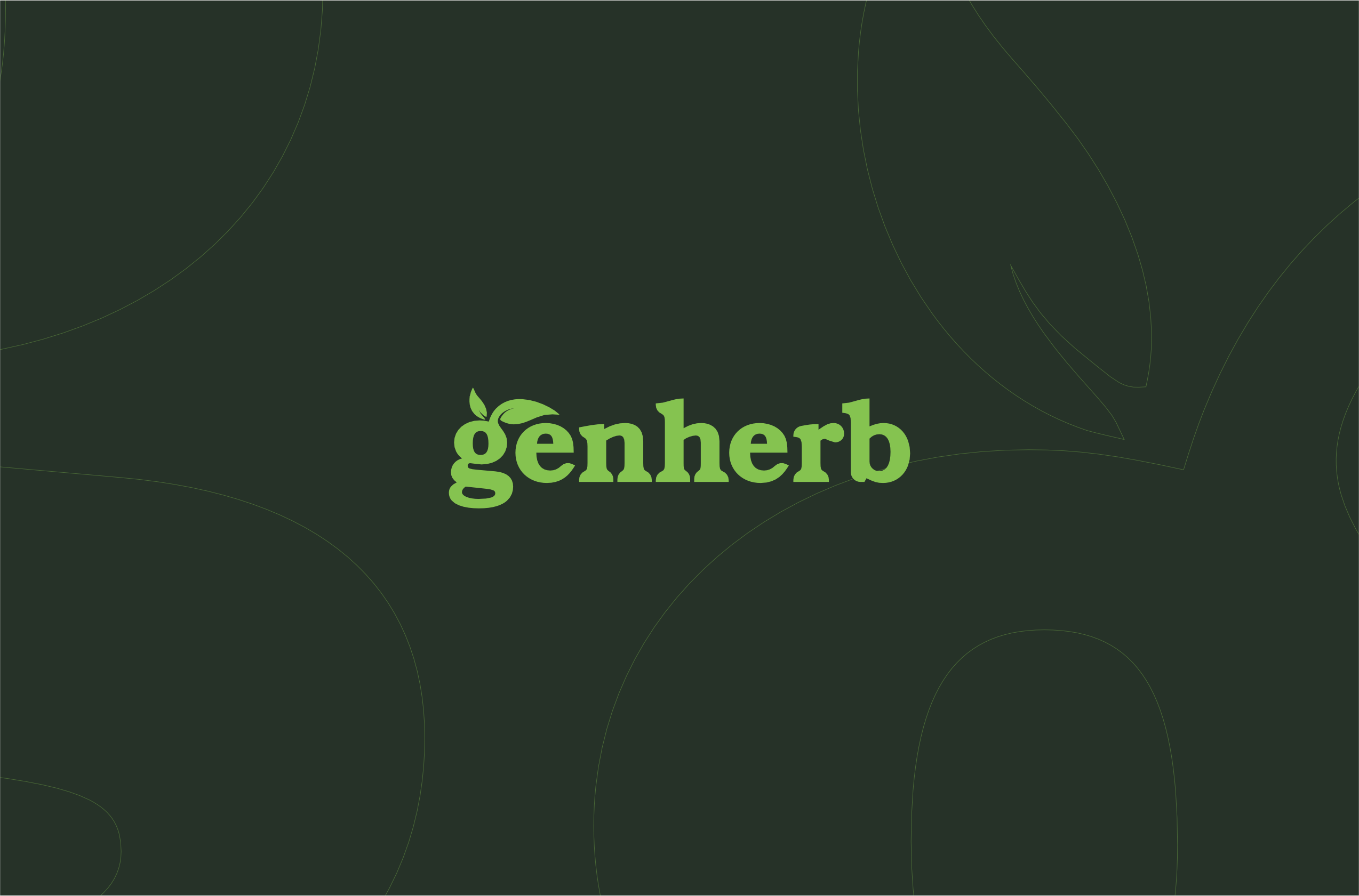 Genherb Logo brand design branding design font genherb graphic design herbal icon illustration leaves letter g logo logo design nature packaging packaging design typography ui wellness