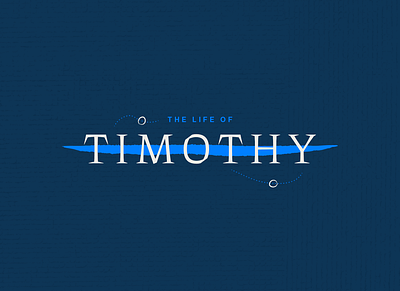 Life of Timothy Sermon Artwork - Mosaic Church branding church faith gathering illustration lockup message paul religion series series artwork sermon sermon series typography