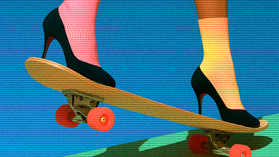 Scanline Noise Photo Effect visualstyle