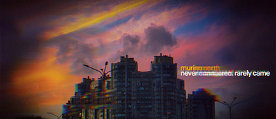 Murino North artwork for releases in 2025 3d motion album art photo video edititng