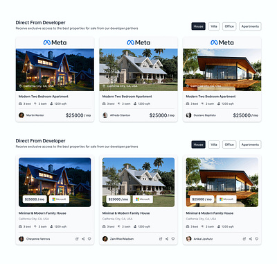 Smart Real Estate Property Showcase best ui designer design graphic design illustration ui ui design ui ux ui ux design