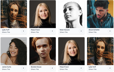 Elegant Team Member Profiles – Clean & Simple best ui designer design graphic design ui ui design ui ux ui ux design