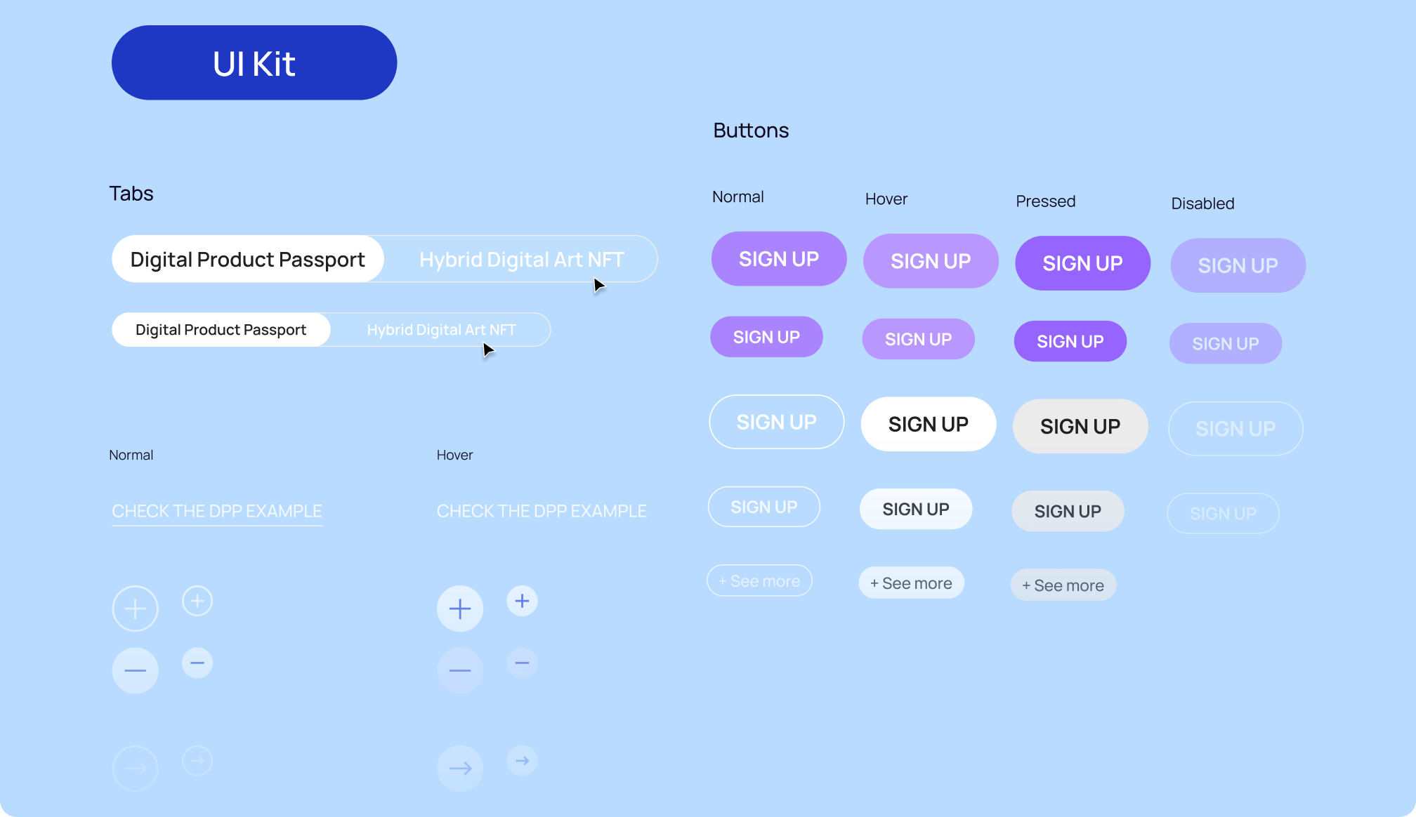 UI Kit for an Art & Luxury Tokenization Platform beautiful website beautiful websites brand inspiration branding design creative website ui design process ui design ui design ui designs ui kit ui kit design ui kits ui ux ui ux design examples ui ux designer web design agency webdesign website design website design company website redesign website ui design