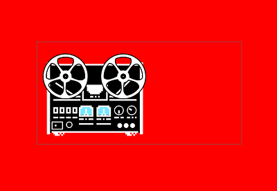 Reel to Reel-y real audio easter egg eggs illustration lymons reel to reel shunte88 vector