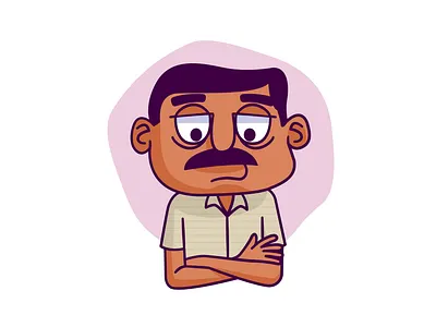 Indian Caricature caricature digital flatcolors illustraion india vector