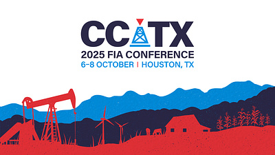 Commodities Conference Branding brand design commodities conference branding corporate futres markets gas graphic design hero image houston oil texas