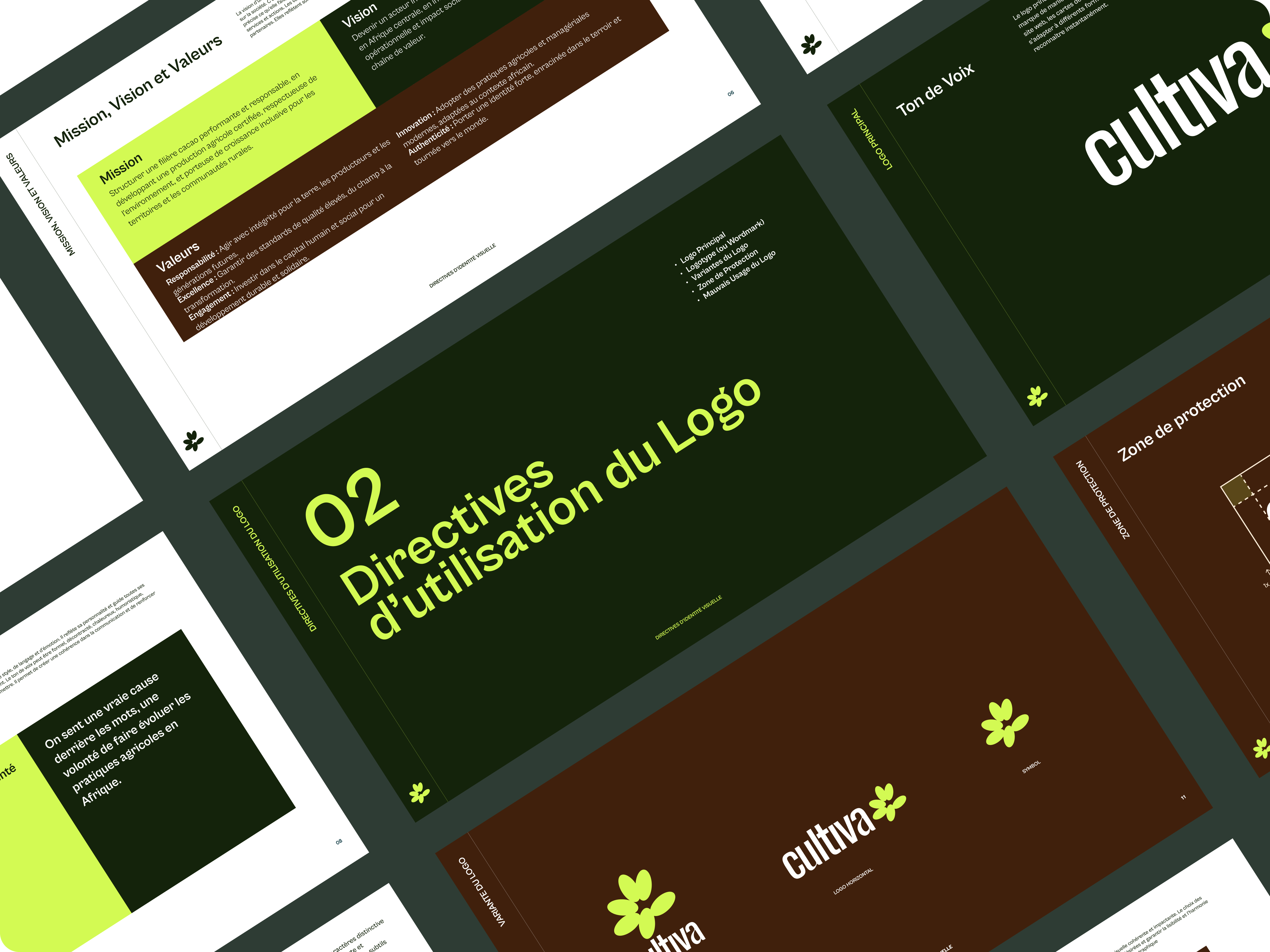Brand Guidelines Design for Cultiva by Logomint agricultural agriculture agriculture brand brand brand agricultural brand book brand design brand guidelines brand iden brand identity branding branding design design graphic design logo logo design