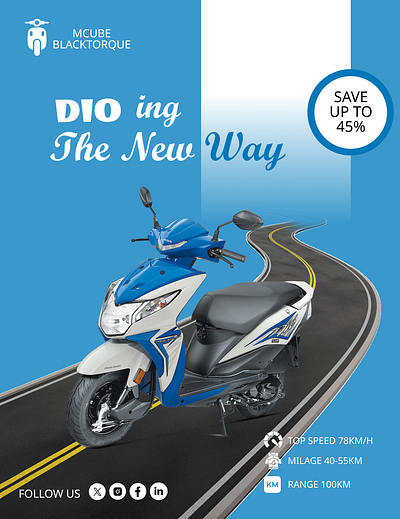 Bike Poster DEs 3d animation branding design figma graphic design illustration logo motion graphics road bike marketing ui website