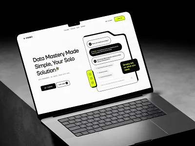 AGGA Landing Page – AI Data Management Platform framer landing landing page ui ux website