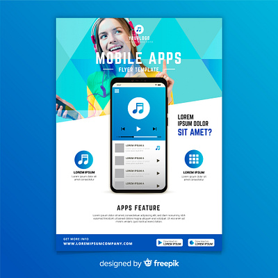 apps flyer template apps flyer template