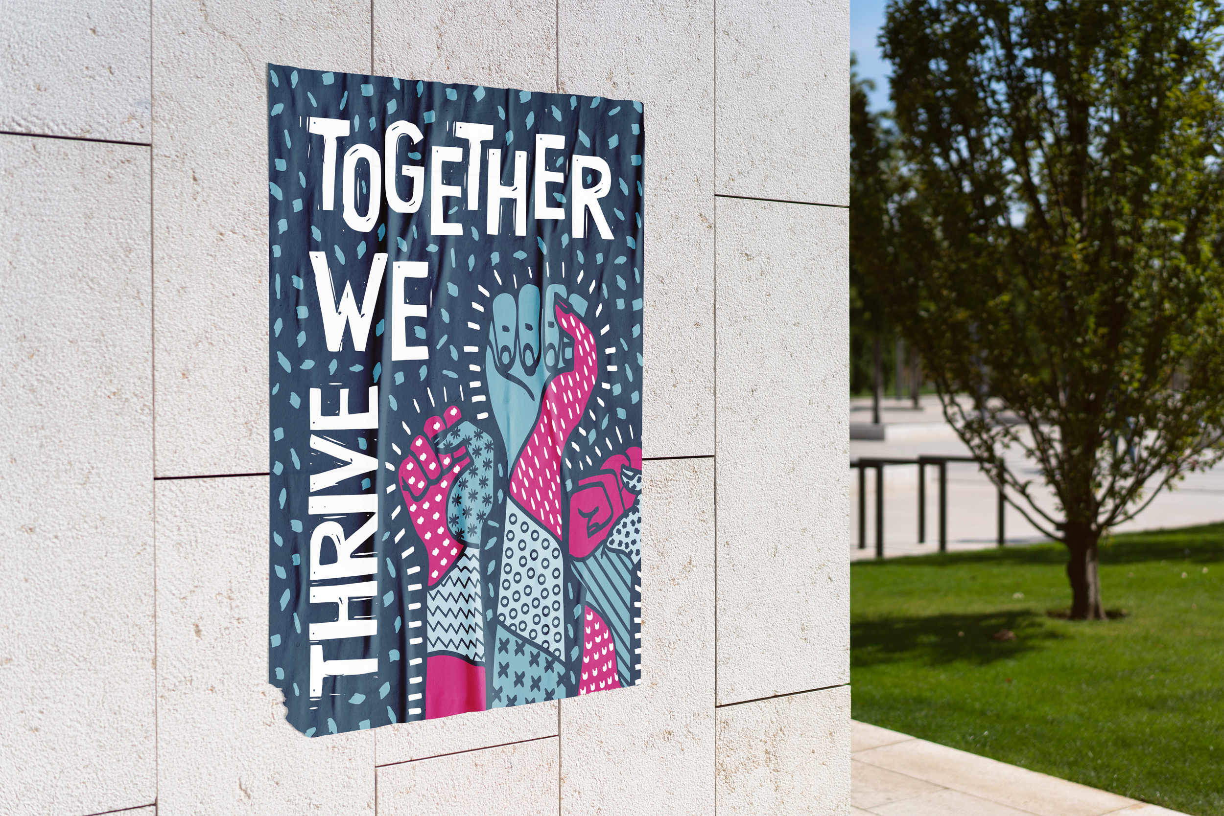 Antidiskriminierung Gutes Miteinander Poster (BIH)