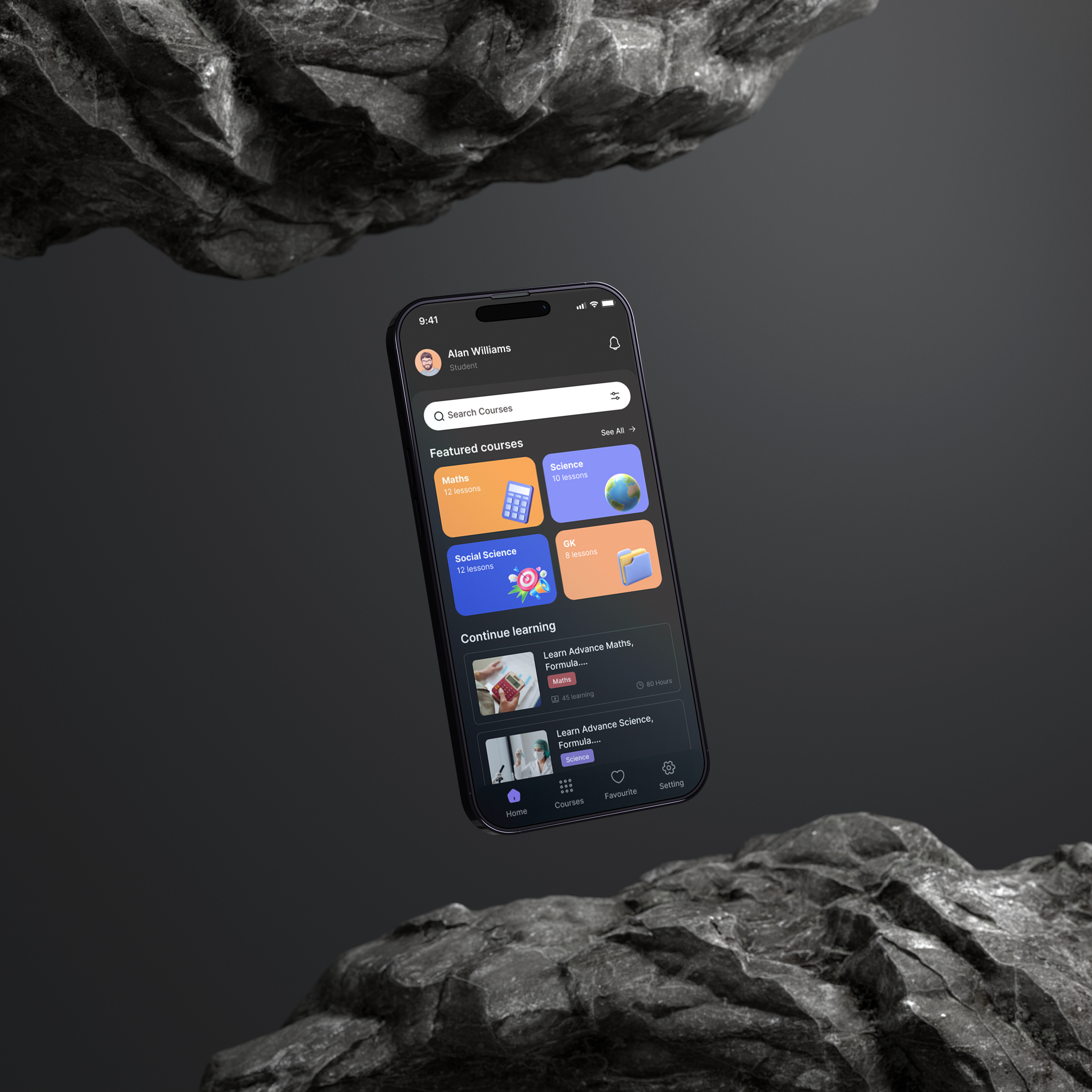 Example of Mobile App Design UI UX