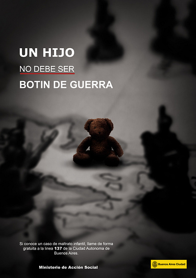 Campaña "Botin de guerra" graphic design
