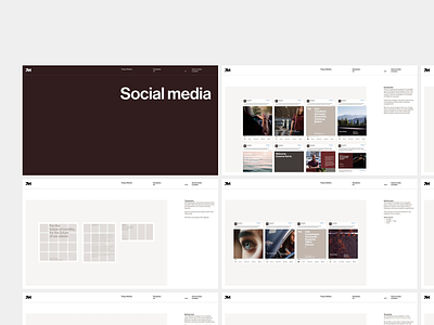 Corporate Social Media Guidelines UI brand guidelines brand itentity design landingpage minimalist minimalist design portfoilo slides ui design user experience user interface ux design uxui web web design web pages website design