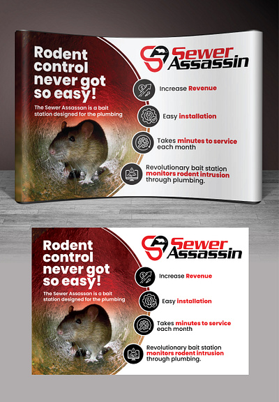 8x8 Tradeshow Display Banner banner conference creative graphic design marketing tradeshow