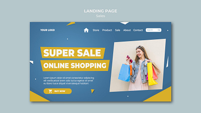 Landing page for retail landing page for retail