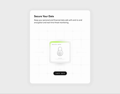 Security Information Card card figma illustration information card product design ui ui design ui element ux ux design