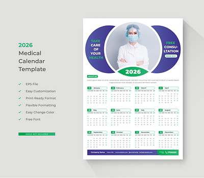 2026 calendar, Medical 2026 calendar template. 2026 2026 2026 calendar 2026 calendar template 2026 design calendar calendar 2026 calendar design desk calendar wall calendar wall calendar design