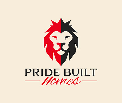 PRIDE BUILT HOMES branding creative design design home home logo icon latter logo logo logodesign minimal pride built homes real estate real estate logo