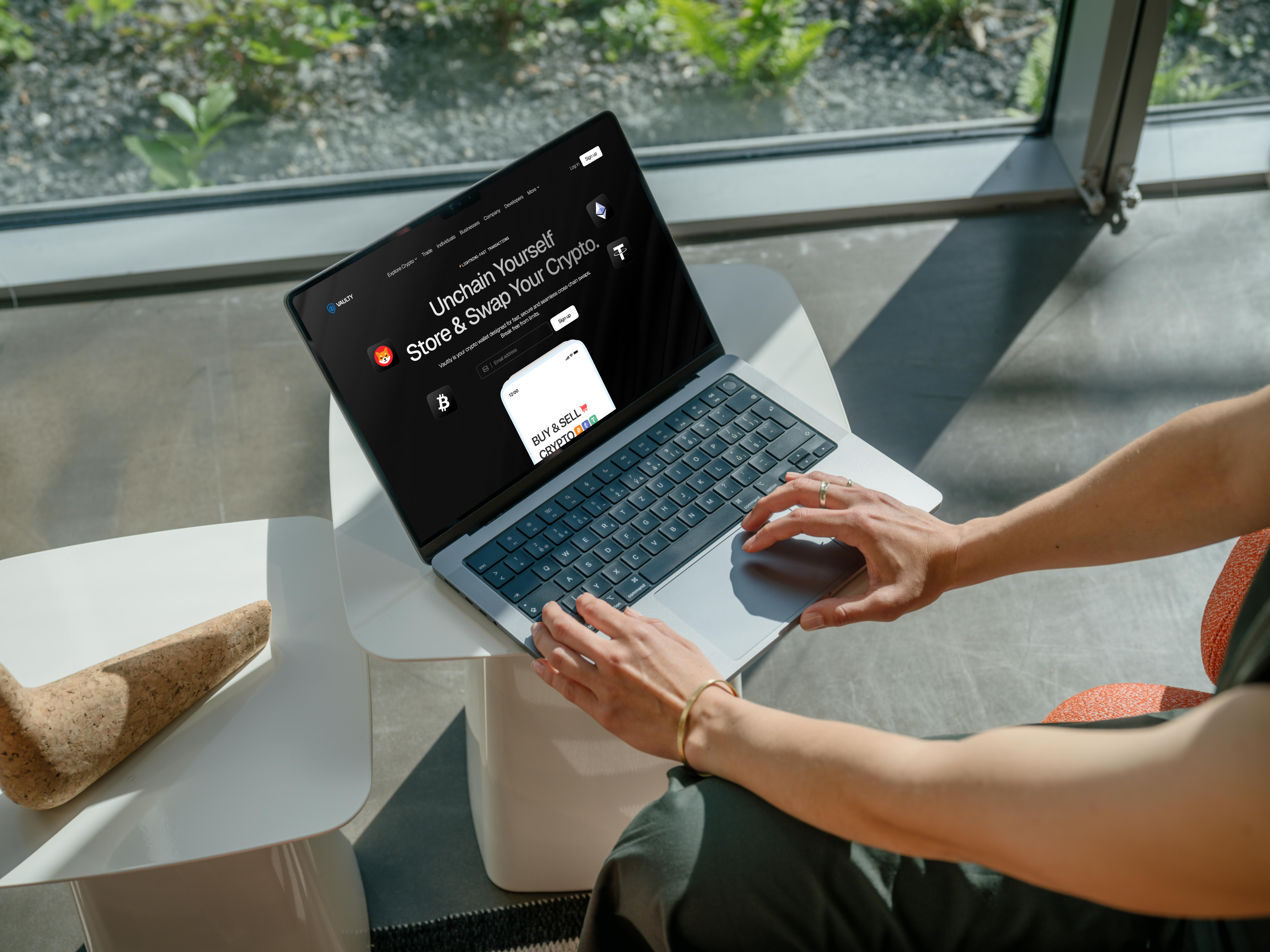 Web3 | Crypto landing page design. ui