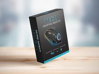 MX210 USB Optical Gaming Mouse Packaging design. box packaging elegant design gaming mouse gaming optical mouse label design minimal design mouse box packaging mouse packaging optical gaming mouse optical mouse packaging product packaging tech tech mouse technical