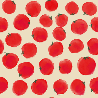 Red Tomatoes. Seamless pattern fabric fashion food healthy pattern red seamless textile tomato