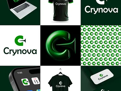Crynova logo design, Tech logo, C logo and Brand Identity Design brand identity brand identity design specialist brand mark branding crynova crynova logo crynova logo design crynova logo design and branding graphic designer logo logo designer logo mark logos