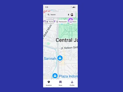 📍 Day 29 – Map Design daily daily ui dailyui
