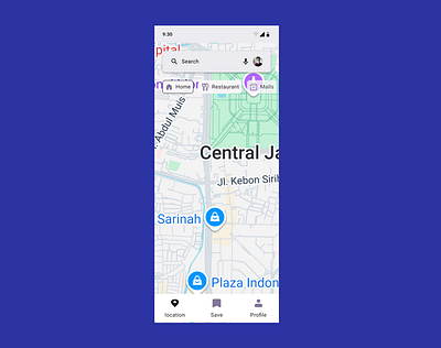 📍 Day 29 – Map Design daily daily ui dailyui