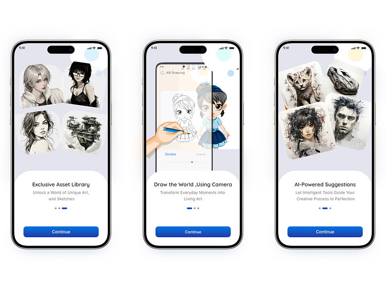 Onboarding Sketch App UI by UIOVIA ® on Dribbble