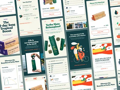 MateCaps - Mobile Store app design checkout ecommerce mobile design online store product design product page responsive design store ui ui design ux ux design web web design website