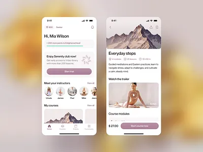 Yoga courses app app courses meditation yoga