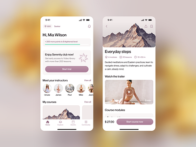 Yoga courses app app courses meditation yoga