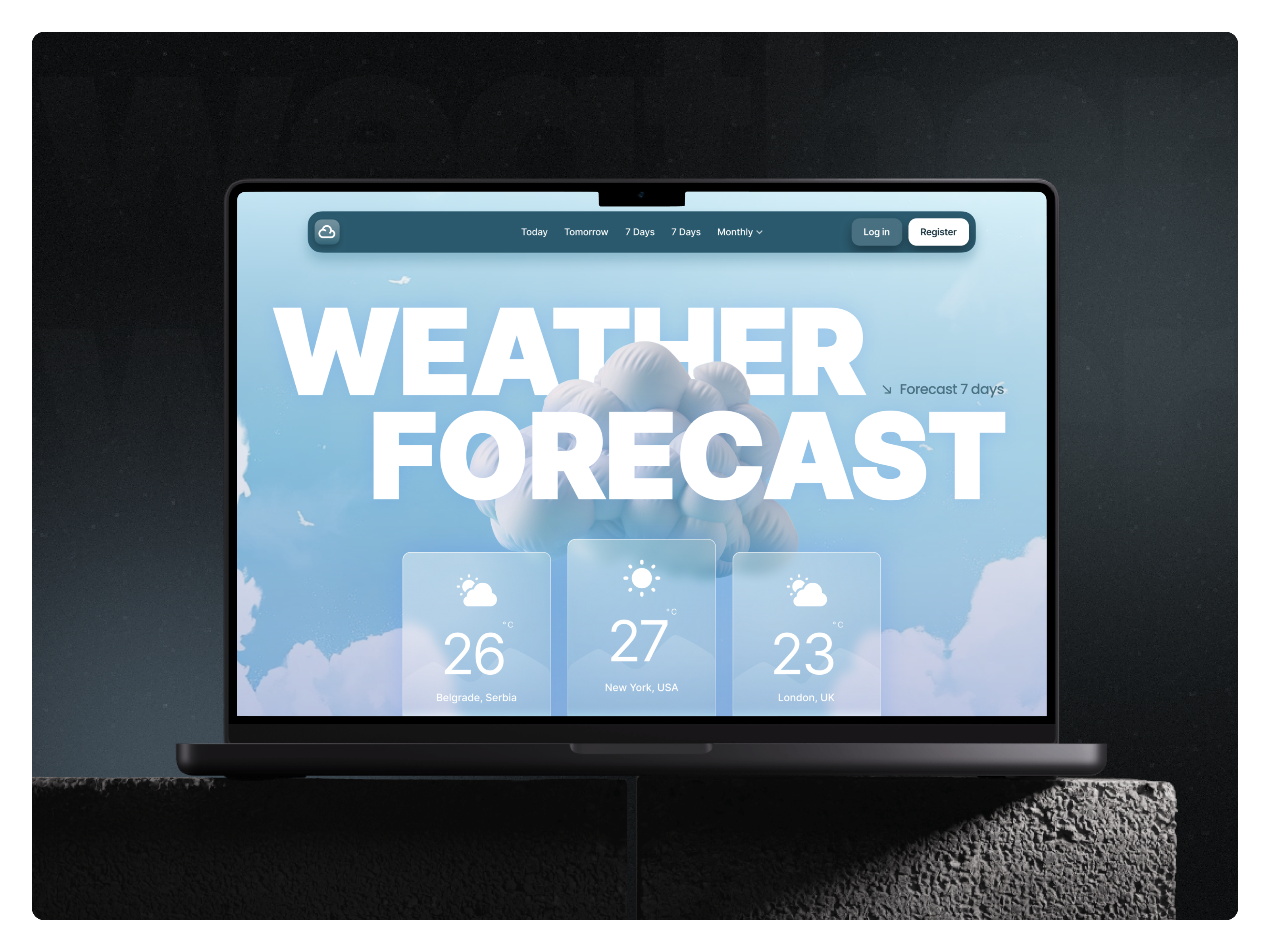Example of Weather Forecast