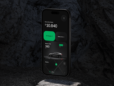 Electrolite – Smart EV Charging Platform app branding clean landingpage minimal mobile ui ux web webdesign website