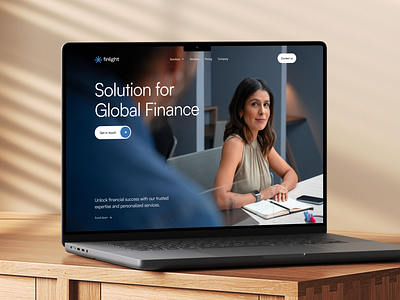 Finlight – Global Finance Platform branding cash clean design finance fintech landingpage minimal money ui ux webpage