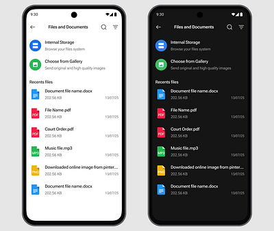 File and document upload app app ui design illustration mobile app mobile design ui ui design