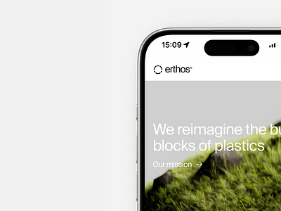 Eco Mission Mobile UI Design eco branding eco mission ethical product fresh concept minimal layout mission driven mobile mobile interface mobile website nature inspired product awareness responsible design sustainable design typography ui design ui focus user clarity ux design ux simplicity