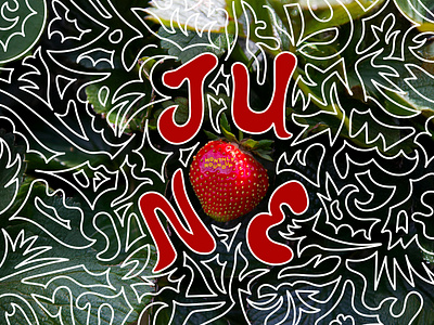 June 2025 Round up advertising logo design newsletter pattern photo booth science logo strawberry