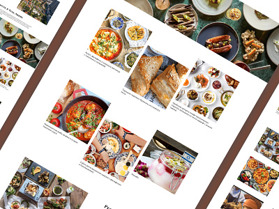 Food in Tel Aviv ui