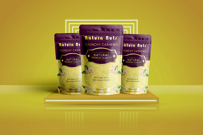 Premium Cashew Nut Pouch – Minimal & Natural Packaging branding cashewnuts dribbble foodpackaging labeldesign labels design minimal mockupdesign organicpackaging packaging packaging and labels designer productdesign snackbranding webdevhabib webdevhabib.com